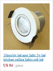 Точечный led 5 Вт Светодиодный светильник черный/белый 200 мм 300 мм удлиненный Dia60 мм скидка 30