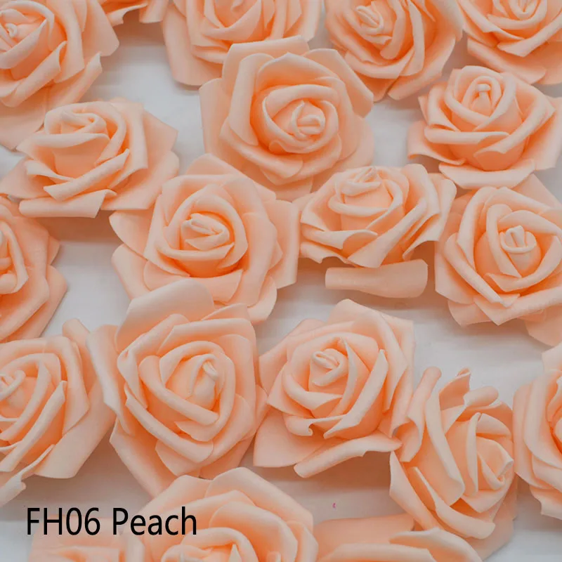 FH06 10/20 штук 6 см из вспененного полиэтилена, цветы, искусственные цветы, для дома, Свадебный декор, букет невесты Скрапбукинг DIY подарок на день рождения поставки - Цвет: FH06