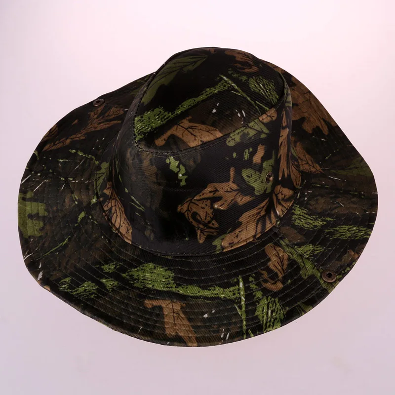Два дизайна размер 58 см рыбалка кемпинг охота Армейский Камуфляж ведро шляпы для