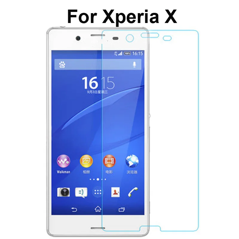 Закаленное стекло для Sony Xperia X F5122 Защитная пленка экрана жесткая стеклянная