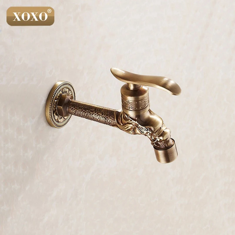 XOXO смеситель для стиральной машины кран в форме животного из античной бронзы с
