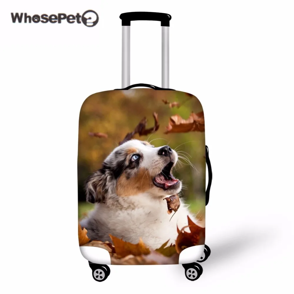 WHOSEPET Французский бульдог чехол для багажа защитные эластичные чехлы Сумки Kawaii