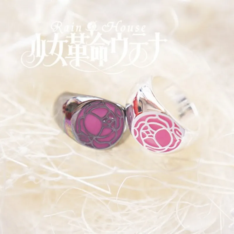 Революционная девушка Utena Tenjo драгоценный камень Косплей Аниме кольцо значок