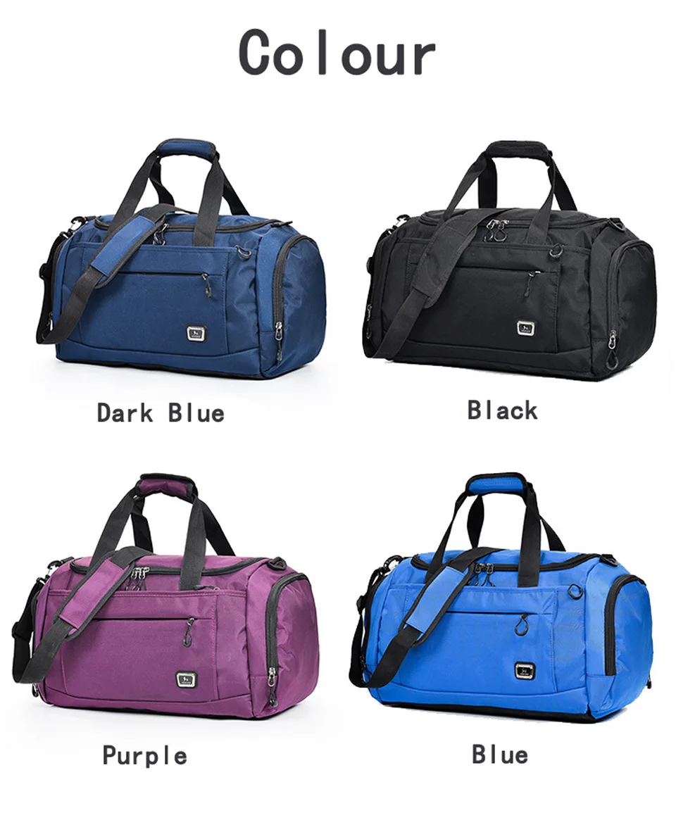 Large Capacity Sport Bags Gym Bag Men Woman Fitness Training Yoga Bags Waterproof Travel Outdoor Sports Bag Shoulder Handbag