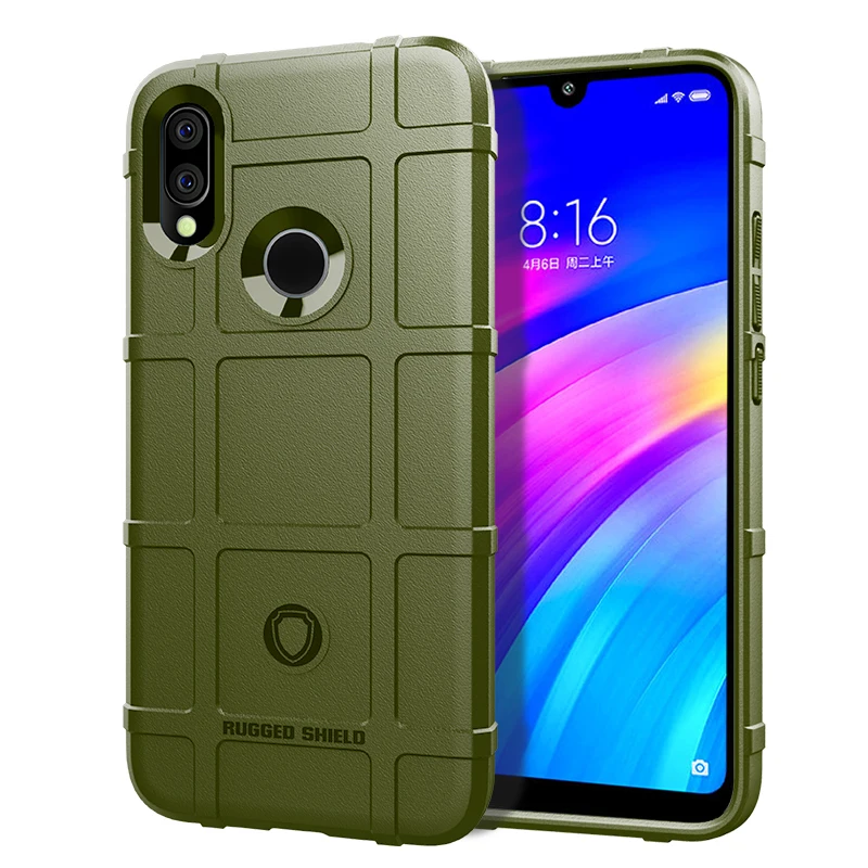 Прочный чехол Redmi Note 7 для Xiaomi Pro противоударный мягкий чехол-бампер |