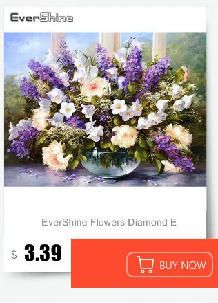 EverShine алмазная вышивка полная выкладка картины стразами алмазная мозаика цветы вышивка крестиком распродажа