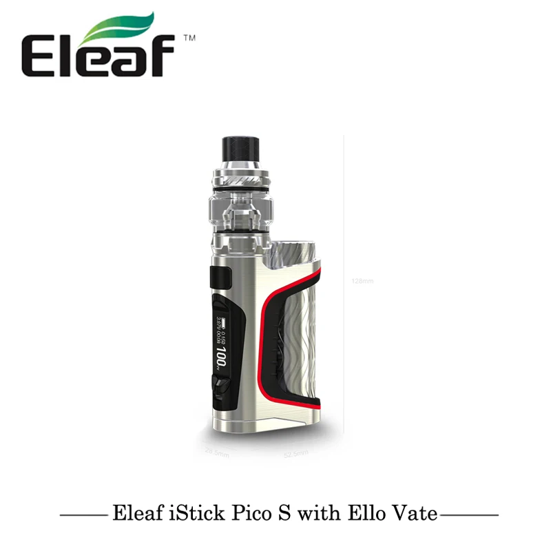 Оригинальный Eleaf iStick Pico S 21700 комплект с 6 мл атомайзером ELLO VATE HW-M HW-N катушка