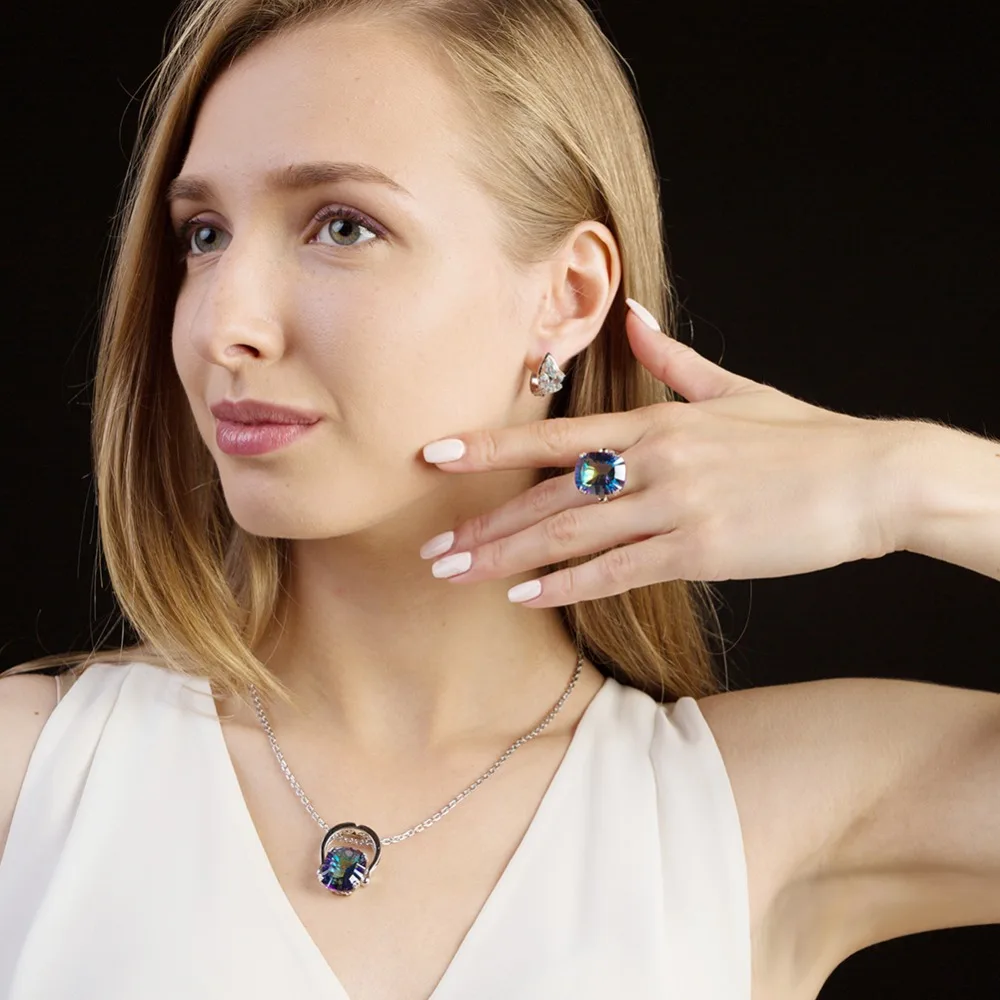 Женское ожерелье с подвеской GEM'S BALLET винтажное ювелирное изделие из