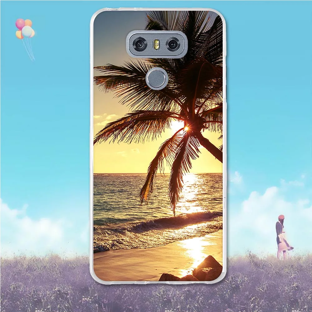 Case For LG G6 Cover Painting Soft TPU Back Shell LGG6 Coque Fashion 3D Style Ultra Thin G 6 5.7 inch Phone Cases | Мобильные