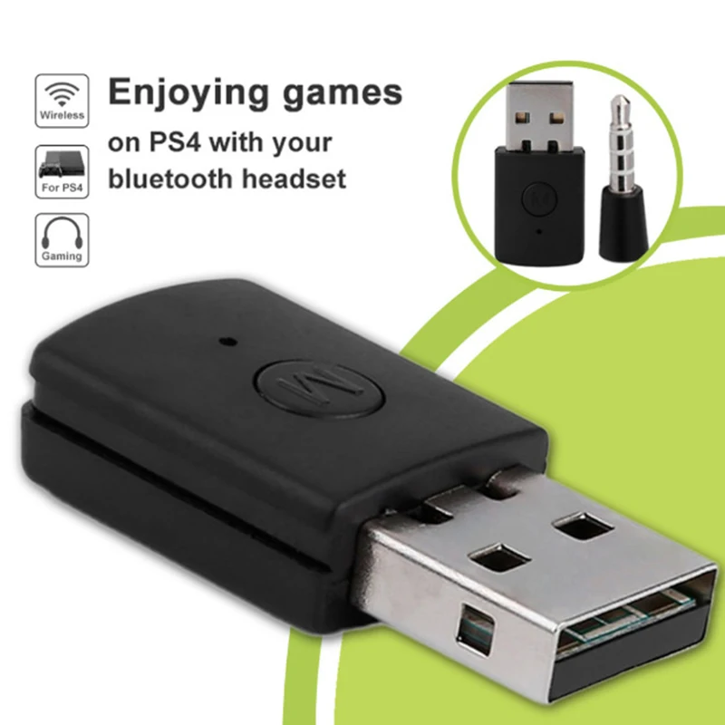 USB Bluetooth-адаптер Kebidumei для PS4 3 5 мм Bluetooth 4 0 + USB-адаптер EDR стабильная