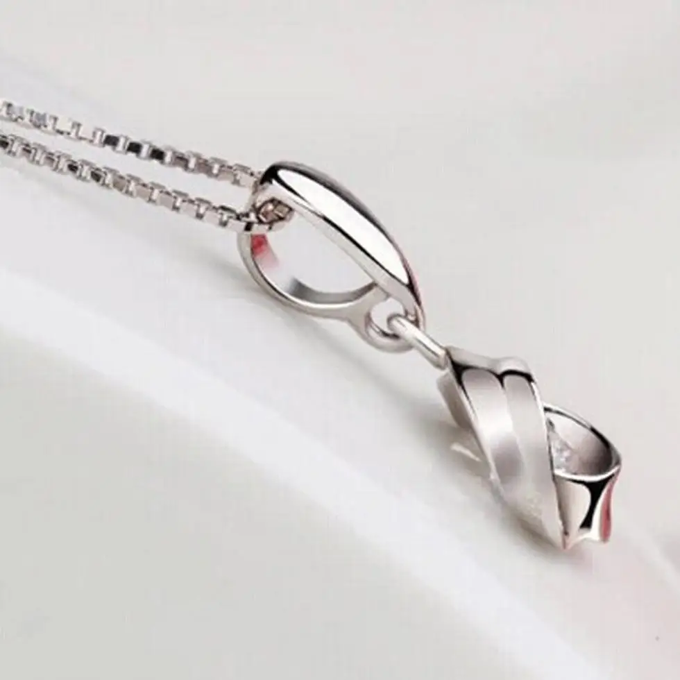 Кулон из серебра 925 пробы в виде цветка | Украшения и аксессуары