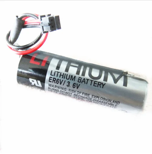 Для 5 шт./лот 100% оригинал Новинка для TOSHIBA ER6V ER6VC119A 3 6 в 2000 мАч PLC батарея с черной