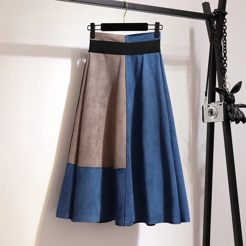 Женский трикотажный топ и юбка большие размеры комплект 2 шт. весна-осень 2019 |