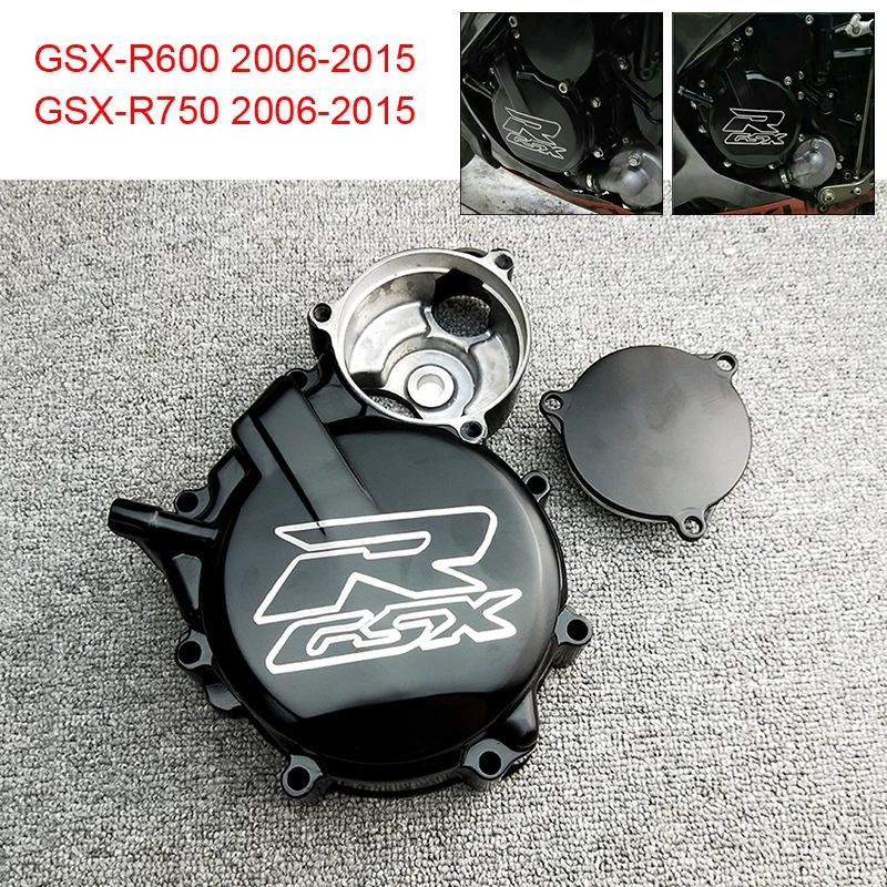 Для SUZUKI GSX R750 2006 2015 Крышка коленвала статора двигателя мотоцикла GSXR600 GSXR750 GSXR 600