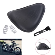 Для Harley Sportster Bobber Chopper Honda Yamaha Kawasaki Suzuki Flame кожаный чехол для