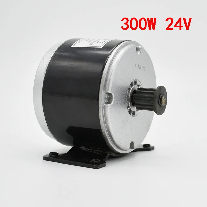 300W Motor MY1016 250W 24V электрический скутер микро двигатель постоянного тока 5 м колесо ременной передачи звездочки моторы Forhigh скорость scootermotor Наборы - Цвет: 300W Motor