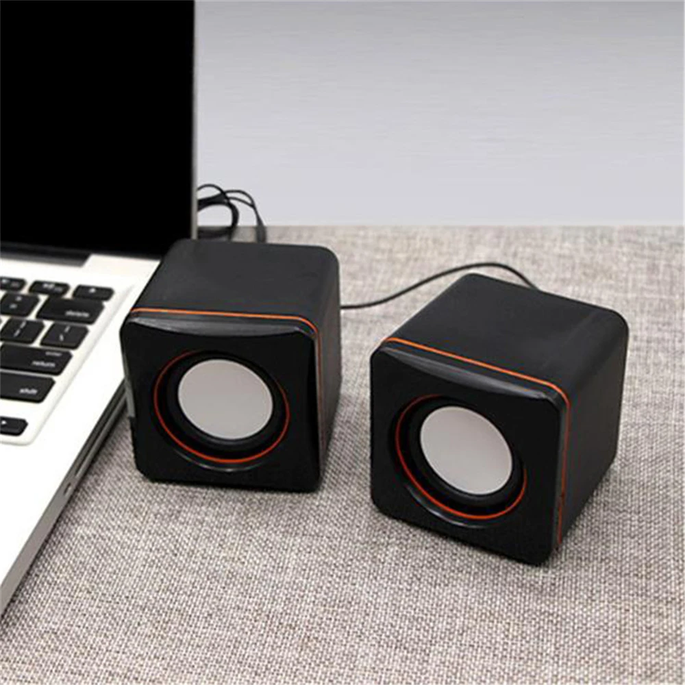 Проводной динамик USB 6 Вт компьютер громкий тяжелый бас и мягкий Alto голос четкий
