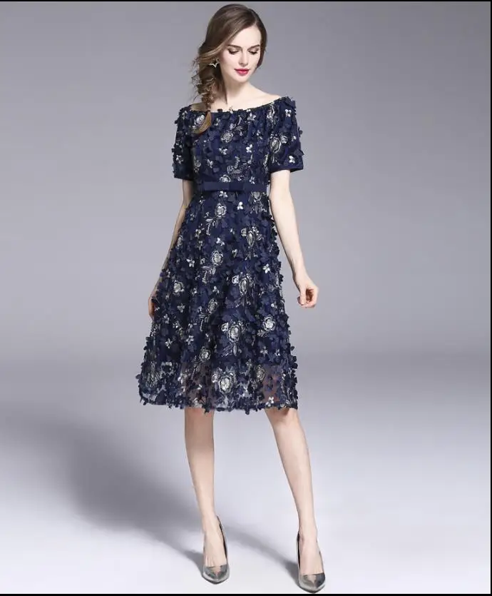 ТРАПЕЦИЕВИДНОЕ ПЛАТЬЕ С принтом для девочек с открытыми плечами летнее платье