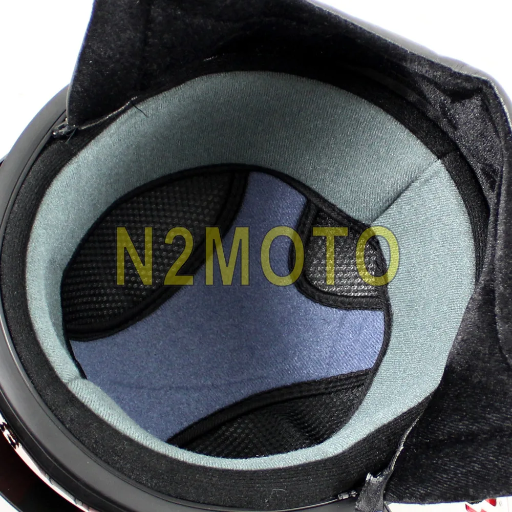 Мотоциклетный Ретро 5 видов цветов шлем vкозырек очки половина Capacete Casco Para шлемы