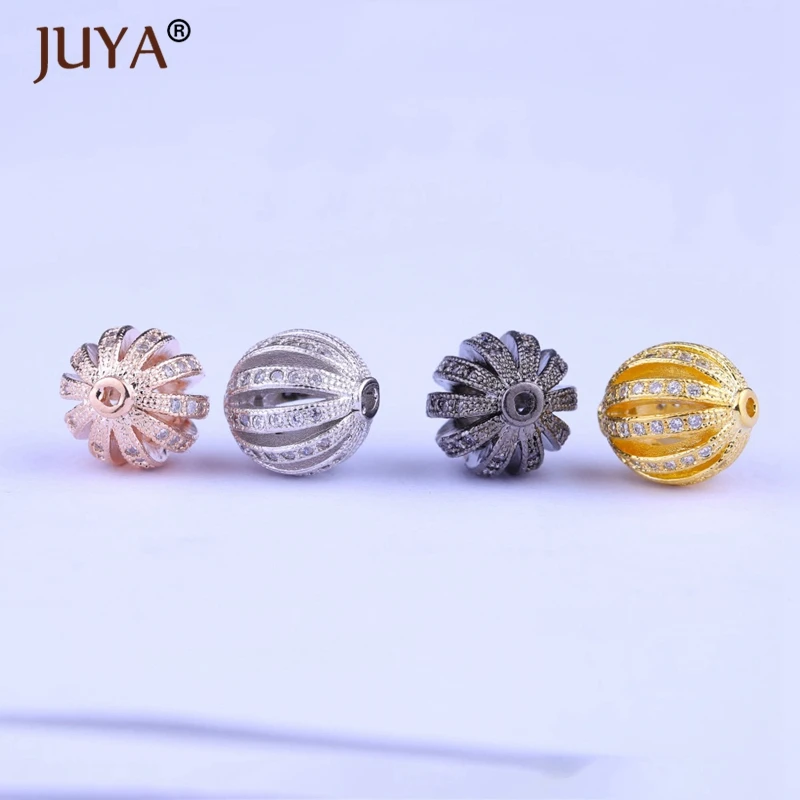 Supplies For Jewelry 2 Pcs Sale Hollow Round Beads 10mm Watermelon ball Bead Charm Fit DIY Bracelets Necklaces Accessories | Украшения и