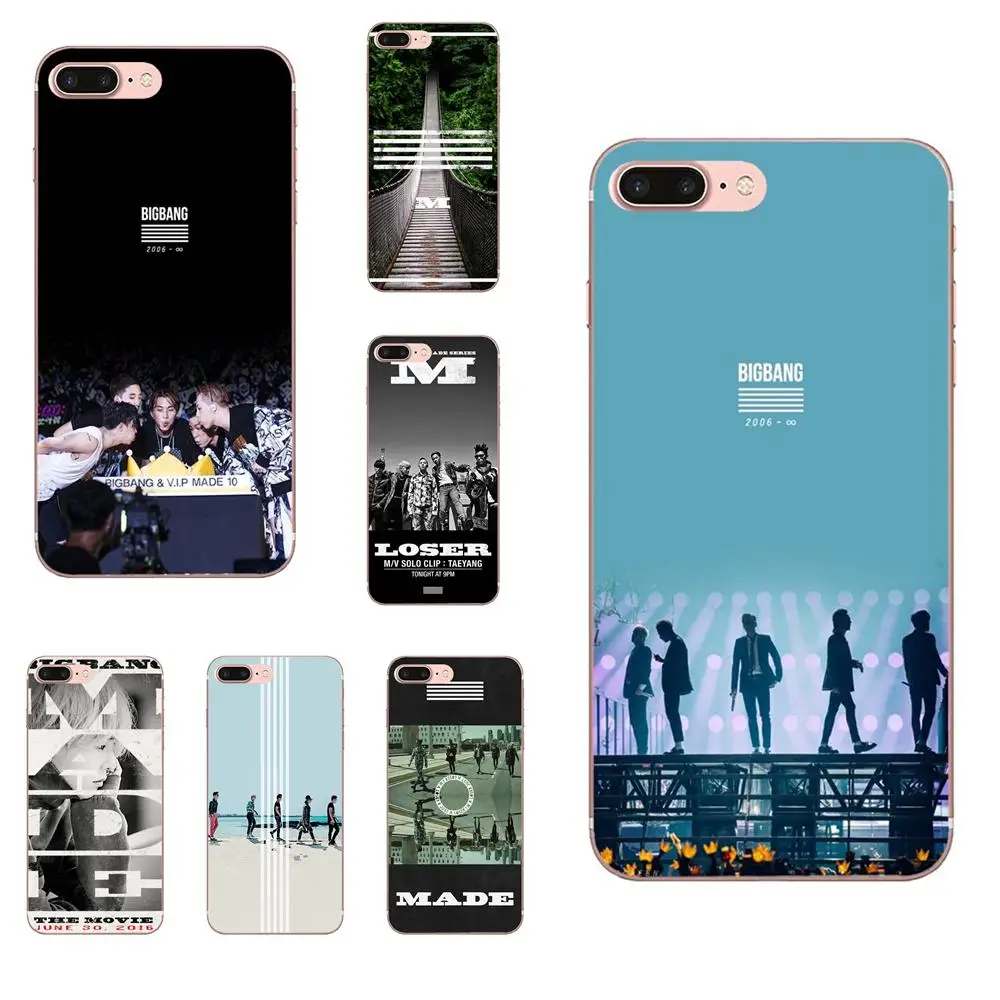 Мягкий резиновый чехол для телефона Xiaomi Redmi Mi Note 7 8 9 SE Pro Lite Go Play Kpop Bigbang с