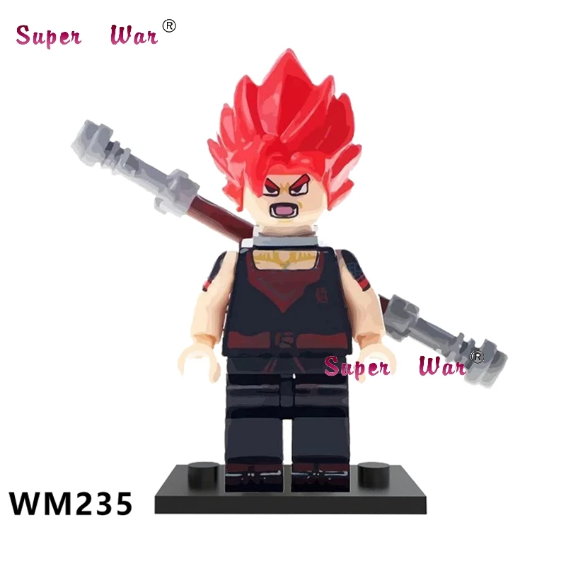 WM235 Один строительный конструктор Dragon Ball Z Violett Krillin Tien Shinhan Goku Chiaotzu Vegeta Коллекция игрушек для детей - Цвет: WM235