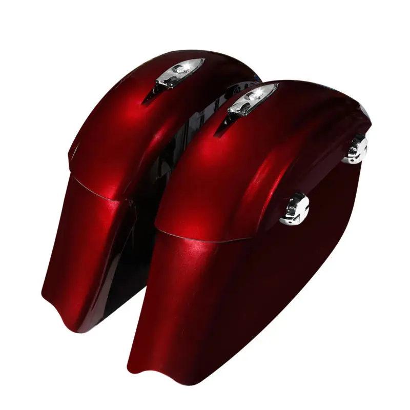 Красная сумка для мотоцикла или велосипеда электронная модель Indian Chief 2014-2017 Roadmaster