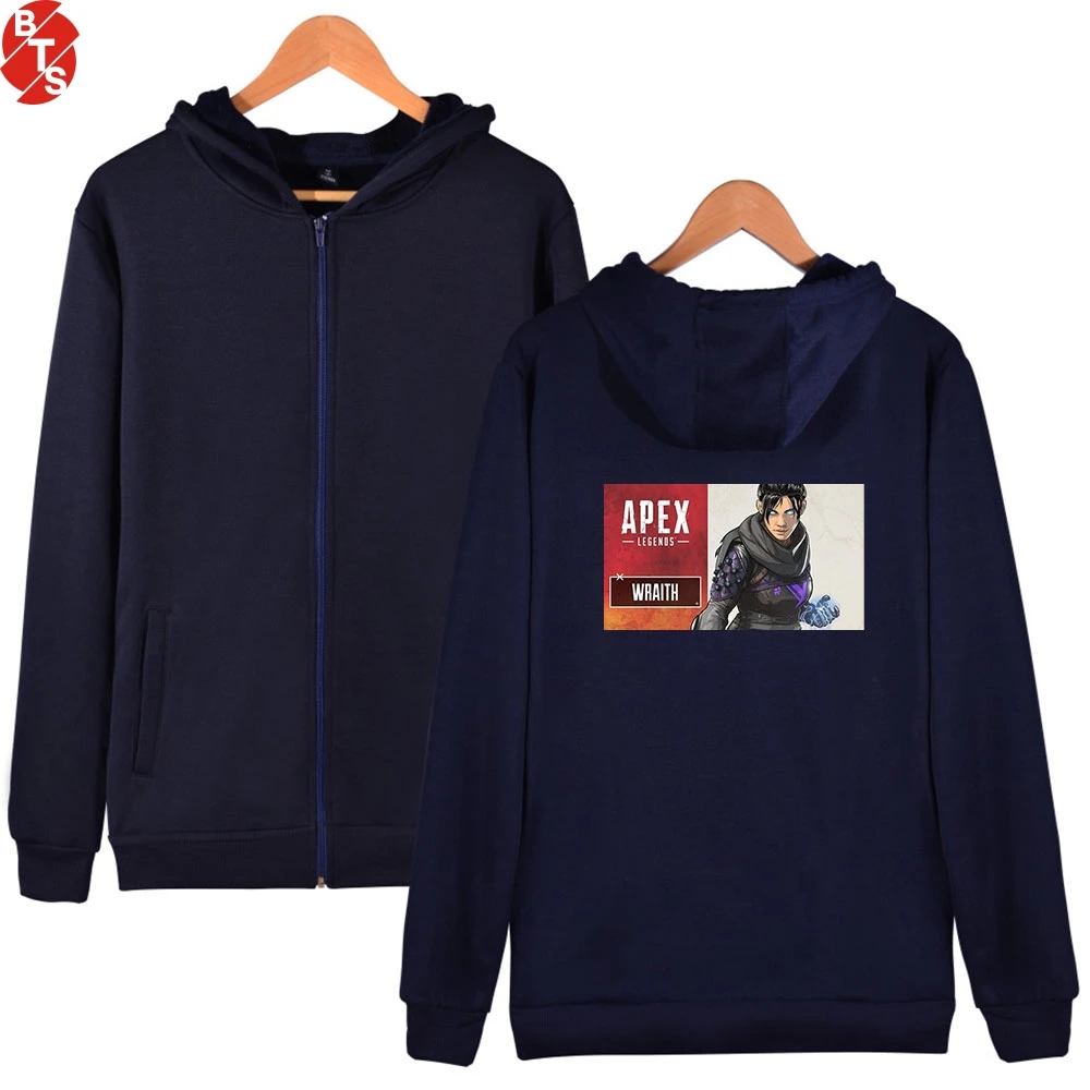 

APEX Legends Zipper Hoodies Women/Men Fashion Pritned Long Sleeve Hooded Sweatshirts 2019 Hot Sale Casual Trendy Clothes