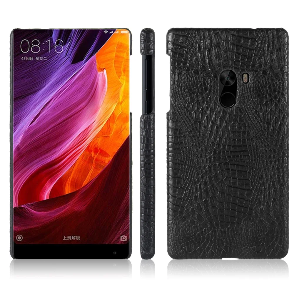 Роскошный кожаный чехол с крокодиловым узором для Xiaomi Mi Mix 6 4 дюйма телефона