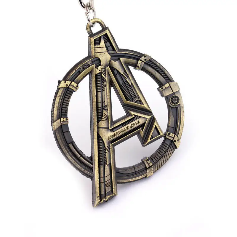 Брелок для ключей Мстители 4 крутой брелок с супергероями капитаном Америка