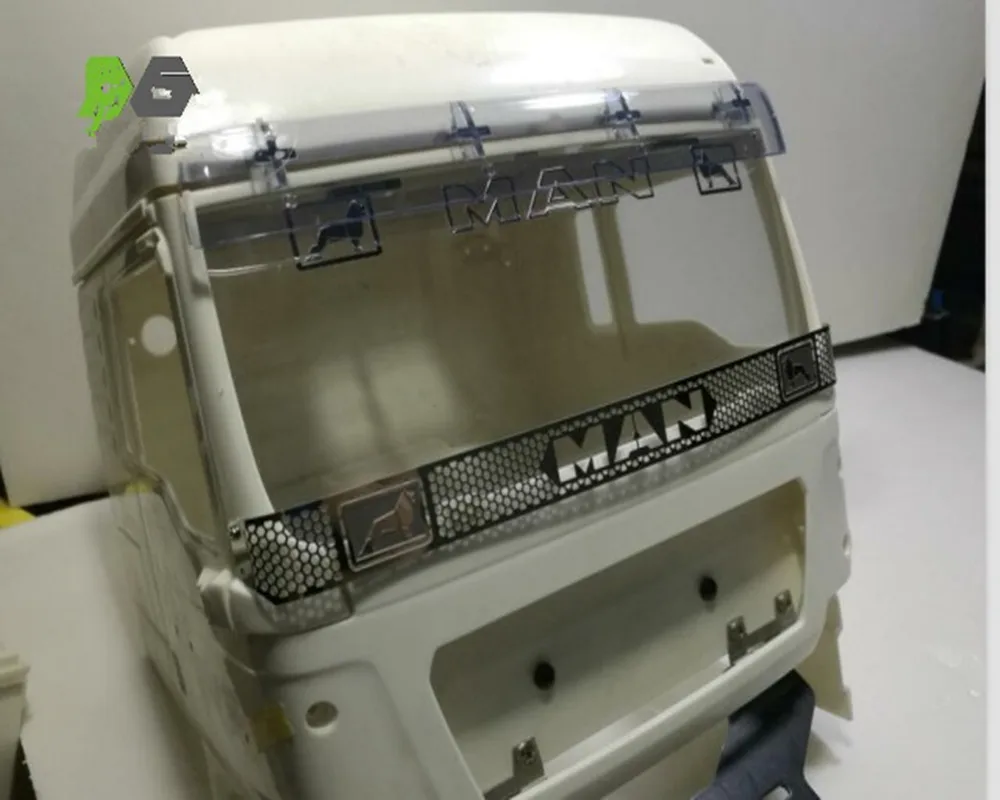 Декоративная сетка для лобового стекла Tamiya man actros металлическая трактора