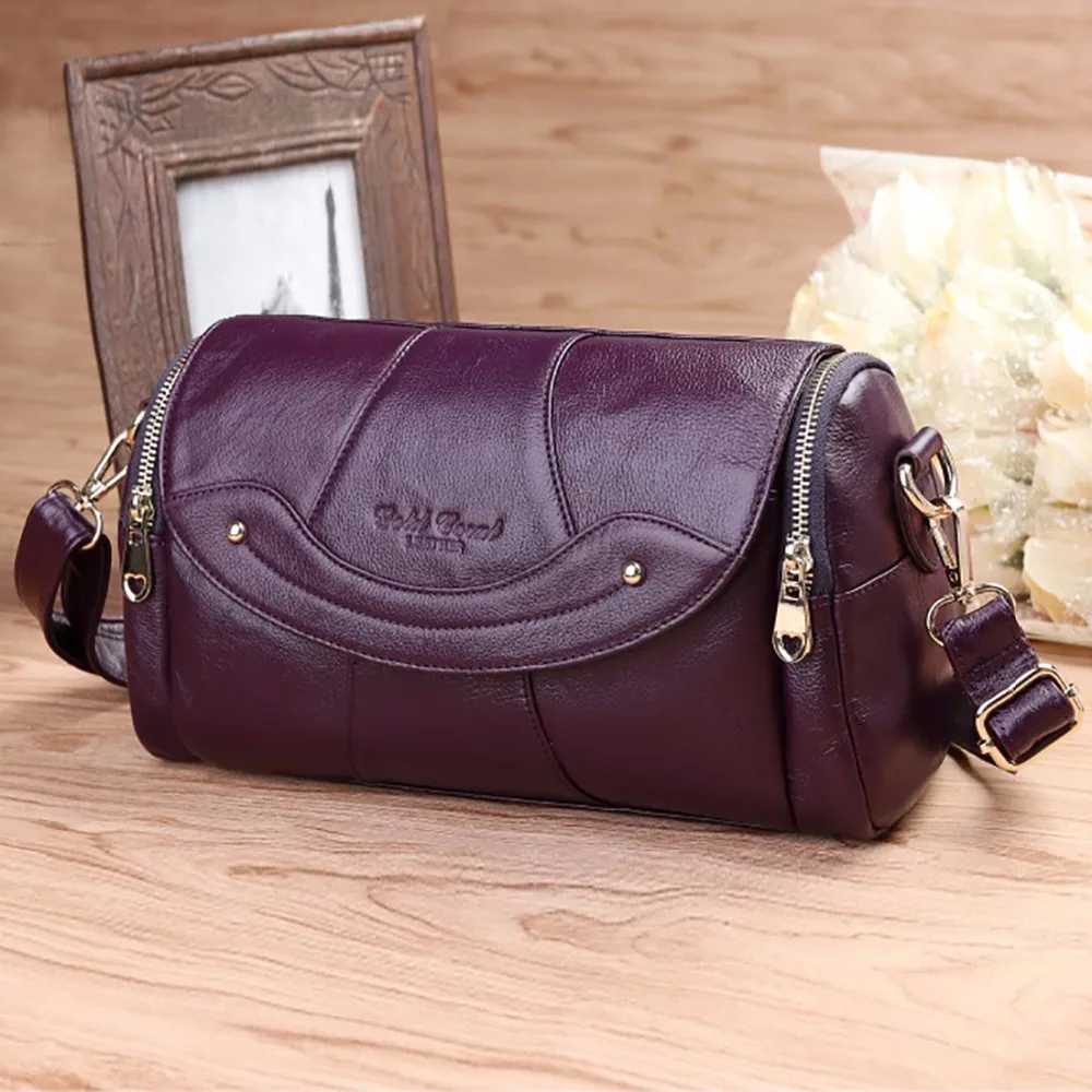 Сумка мессенджер из натуральной воловьей кожи на одно плечо для женщин|handbag new|brand