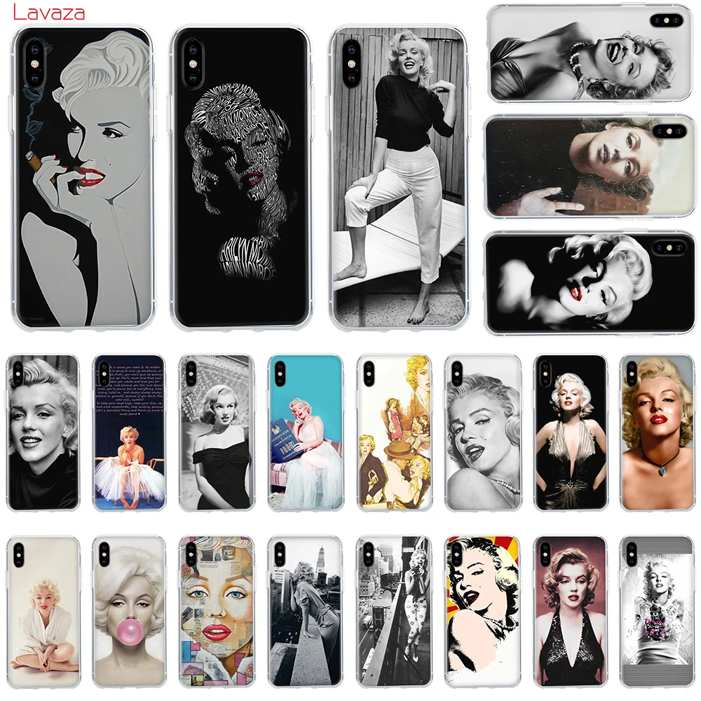 Твердый чехол Lavaza marylin monroe для Apple iPhone 6 6s 7 8 Plus X 5 5S SE XS чехлы MAX XR | Мобильные