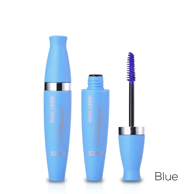 Темный хаки Pro Rimel Тушь Макияж 3D волокно Lashes Natural Водонепроницаемый густые ресницы черная тушь керлинг Косметическая Макияж глаз фиолетовый, синий - Цвет: Темный хаки
