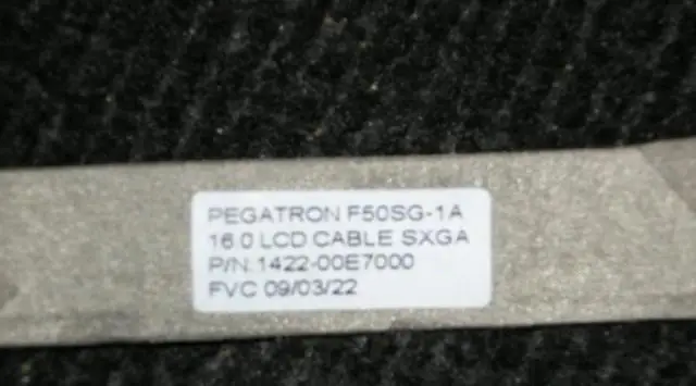 Бесплатная доставка новый оригинальный ЖК кабель PEGATRON F50SV 16 0 SXGA P/N: 1422 00E7000 14G140274300