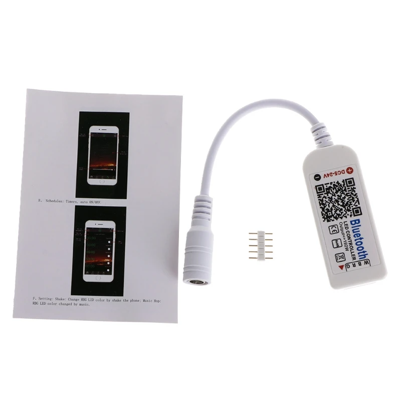 DC12V LED Мини WIFI RGBW контроллер Bluetooth IOS/Android мобильный телефон беспроводной