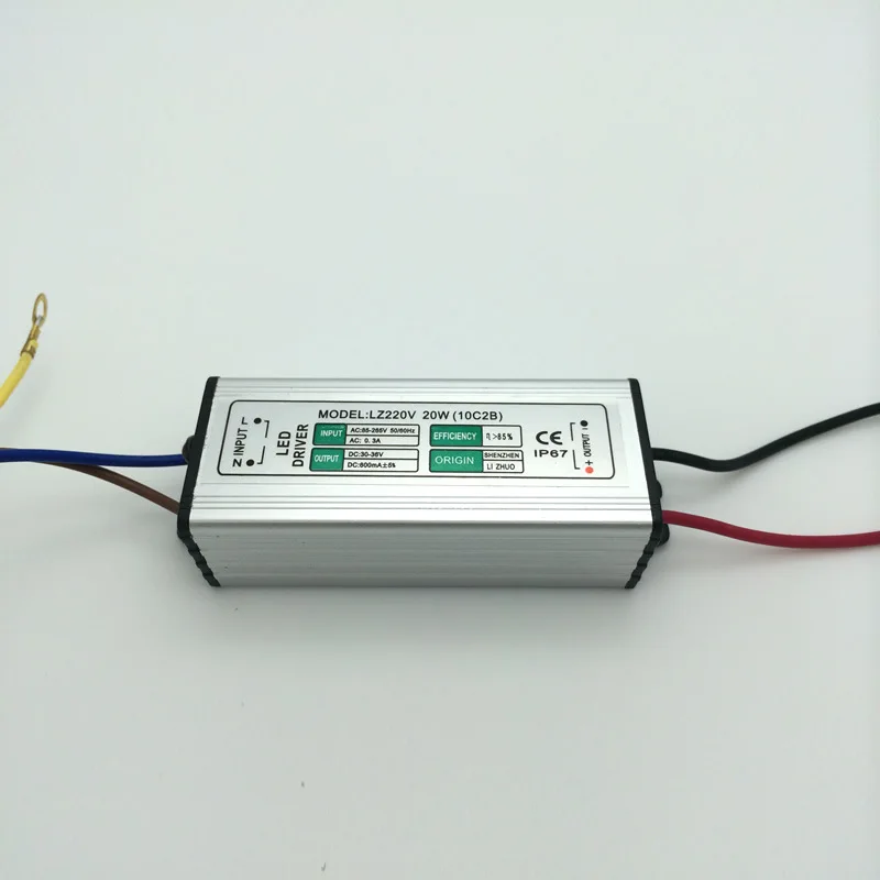 Светодиодный прожектор 20 Вт IP65 водонепроницаемый трансформатор для освещения 90