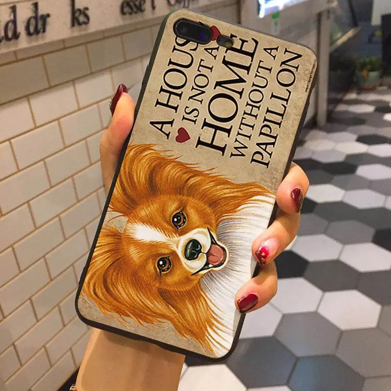 Чехол для телефона MaiYaCa I Love My Dog Yorkie Papillon boxer iphone XS XR XSMAX 6s 6plus 6Splus 7 7plus 8 8plus 5 5S