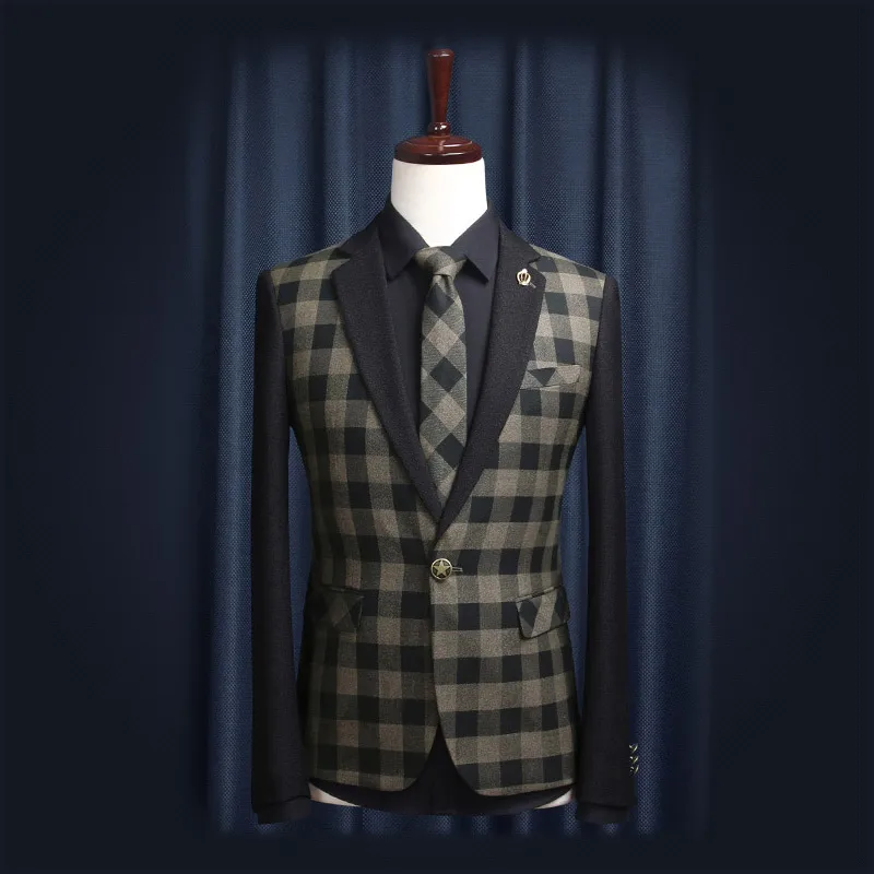 Бесплатная доставка осень 2014 Новое поступление простой модный клетчатый