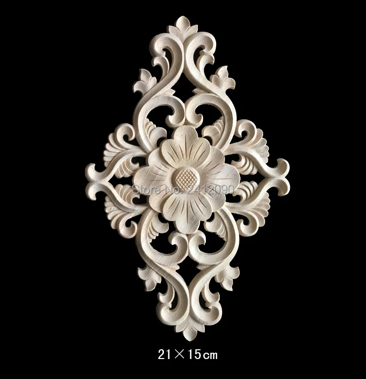 Креативные нестандартные цветы резьба по дереву мебель для дверей шкафа