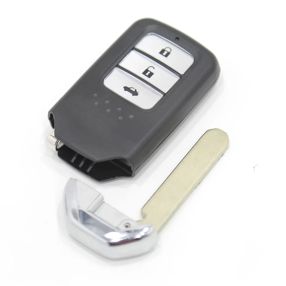 Lockartist 3 кнопки 433 МГц умный пульт дистанционного управления умный ключ умный пульт дистанционного управления с 47 чипом для Honda City