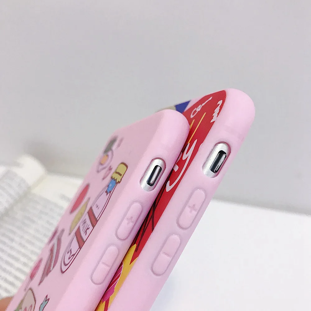 Модная бутылка модный силиконовый чехол для телефона iPhone X XS XR Max 8 7 6 S Plus мягкий