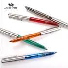 Перьевая ручка jinhao, 51 Серия, со средним наконечником 0,38 мм, со сменными чернилами, каллиграфическая ручка для студентов, офисные и школьные принадлежности
