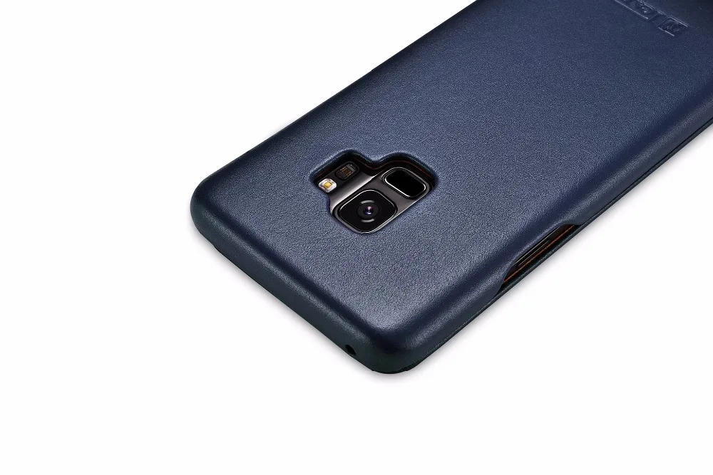 Новинка, 3 цвета, для samsung GALAXY S9,, icarer, бренд класса люкс, натуральная коровья кожа, натуральная кожа, изогнутый чехол, S9 Plus, чехол для телефона