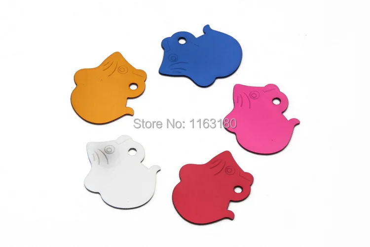 100 шт./партия персонализированные идентификационные бирки для домашних животных