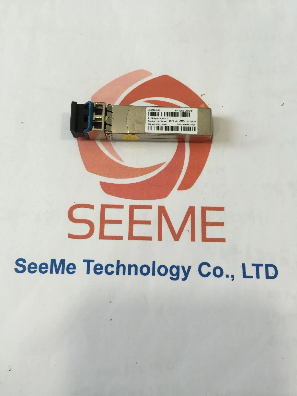 

455888-001 10Gb LR SFP+ 21CFR(J) CLASS1 SPS:456097-001 E173874