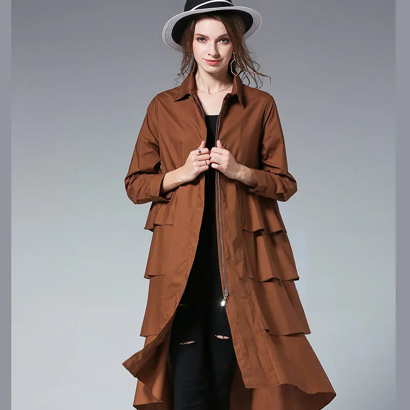 Тренд-сеттер 2018 Осенняя Повседневная Женская блузка |