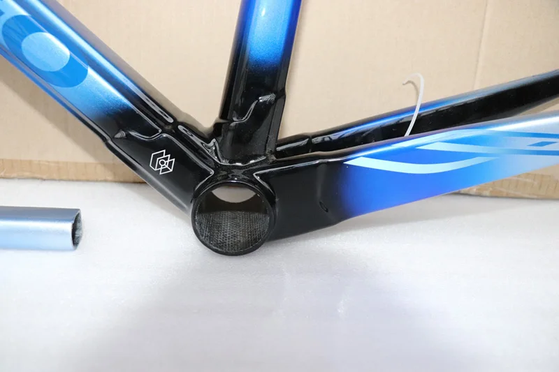 Colnago художественный декор синий черный глянцевый велосипед Дорожный полный велосипед распродажа COLNAGO седло