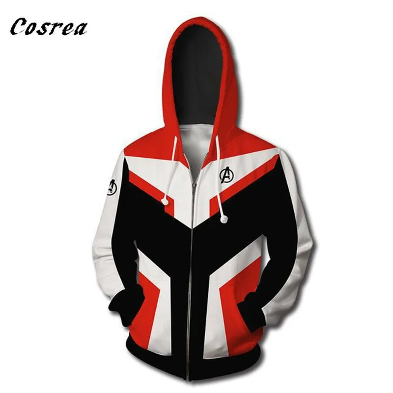 endgame quantum realm 3d print hoodies sweatshirt superhero captain america doctor strange coat jacket hoodie men women free global shipping