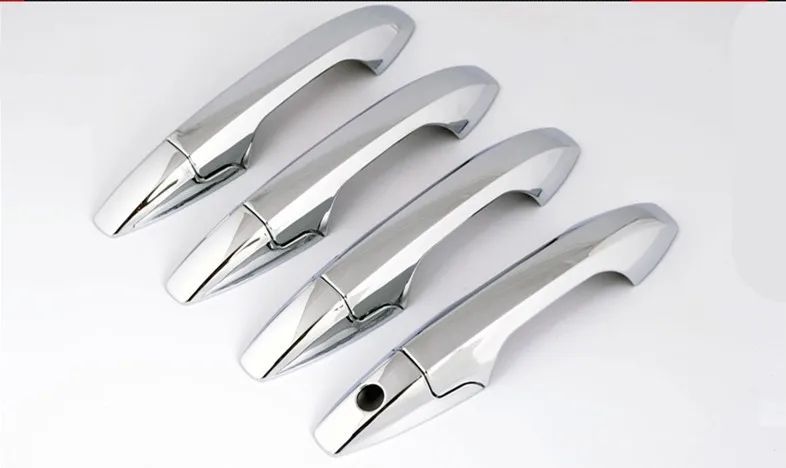 Новинка хромированная Автомобильная дверная ручка Чаша Крышка Накладка для Honda